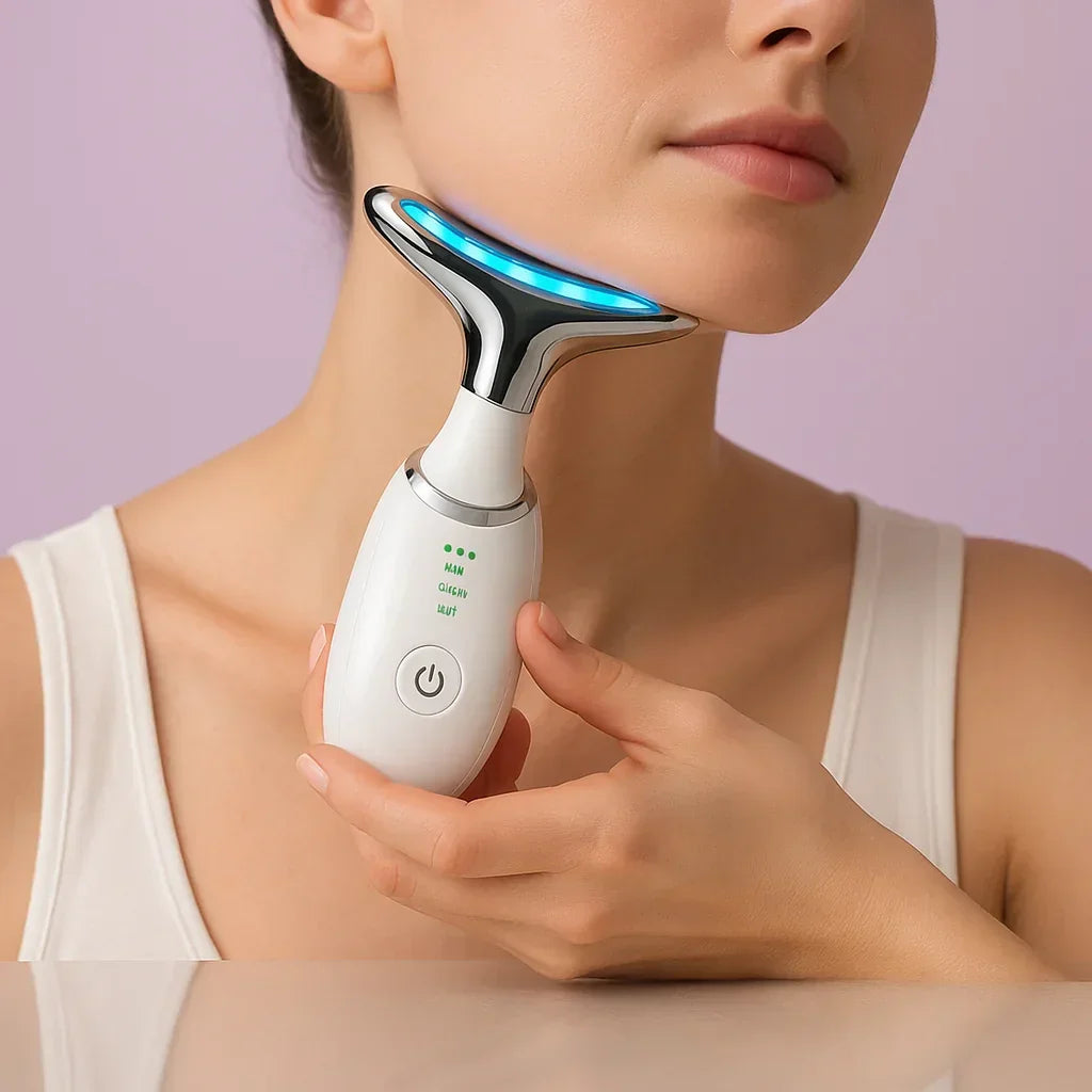 Masajeador Facial LED – ¡Rejuvenece tu Piel en Minutos!