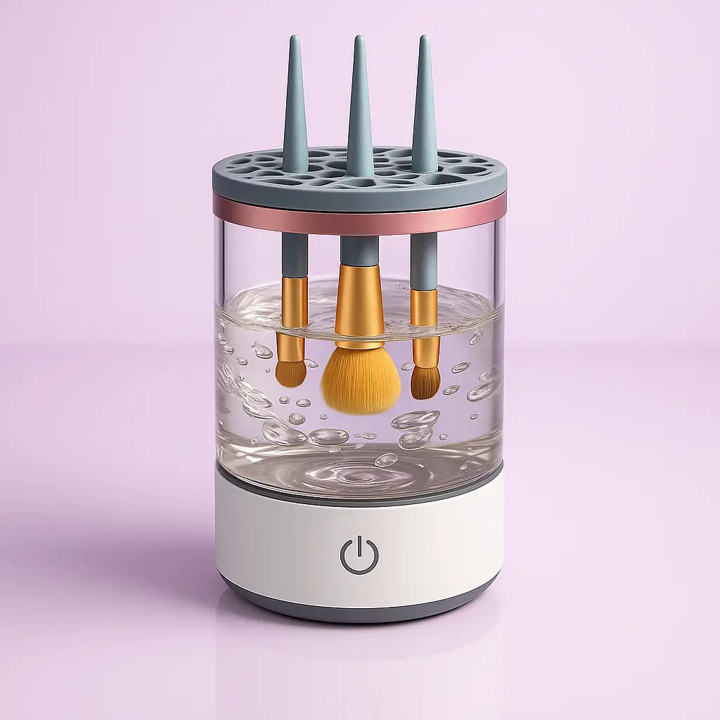 Lavadora de brochas automática: ¡lava y seca tus brochas sin esfuerzo!