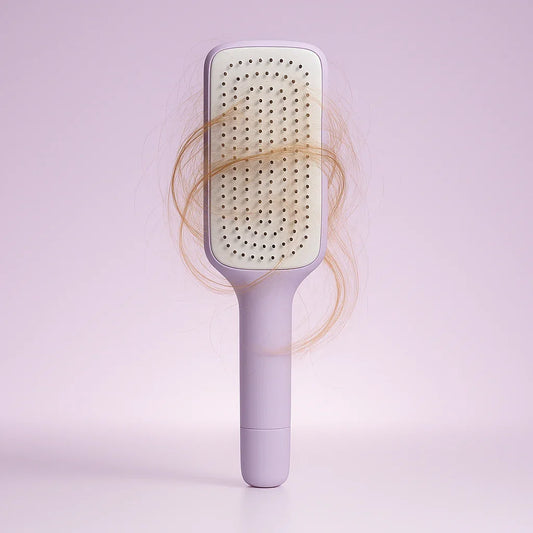 Cepillo para Cabello – ¡Se Limpia Solo y Desenreda en Segundos!
