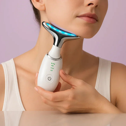 Masajeador Facial LED – ¡Rejuvenece tu Piel en Minutos!
