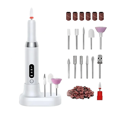 Kit Profesional para Uñas - ¡Lija, Pule y Remueve Cutículas Ya!