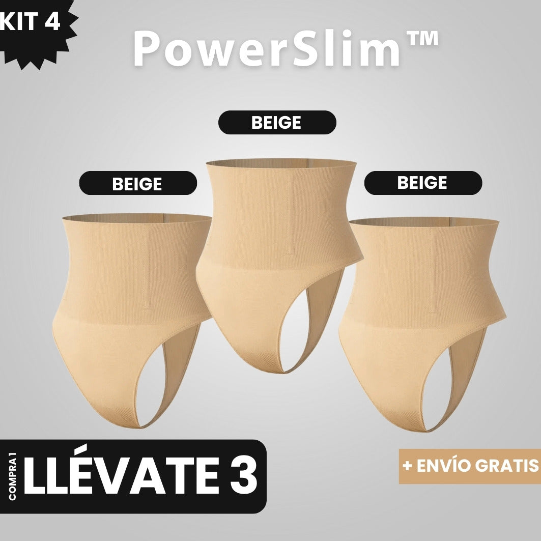 Panty Moldeadora Reductora de Abdomen – PowerSlim™ [COMPRA 1 Y LLÉVATE 3]