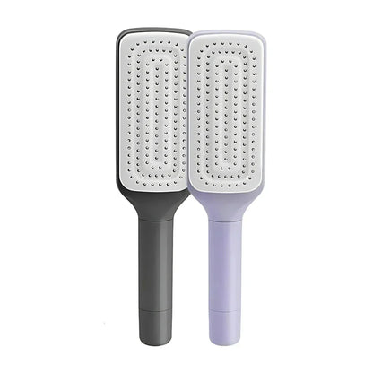 Cepillo para Cabello – ¡Se Limpia Solo y Desenreda en Segundos!