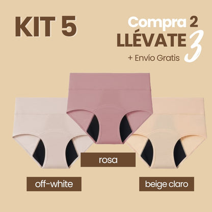 Panty a Prueba de Fugas – BellaDry™ [COMPRA 2 Y LLÉVATE 3]