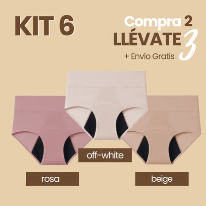 Panty a Prueba de Fugas – BellaDry™ [COMPRA 2 Y LLÉVATE 3]