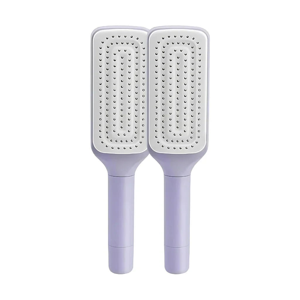 Cepillo para Cabello – ¡Se Limpia Solo y Desenreda en Segundos!
