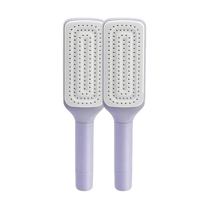 Cepillo para Cabello – ¡Se Limpia Solo y Desenreda en Segundos!
