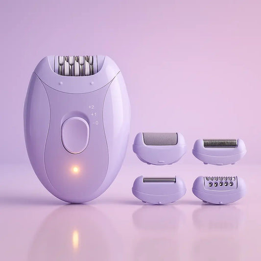 Depiladora Eléctrica - ¡Multifuncional para Cuerpo y Rostro!