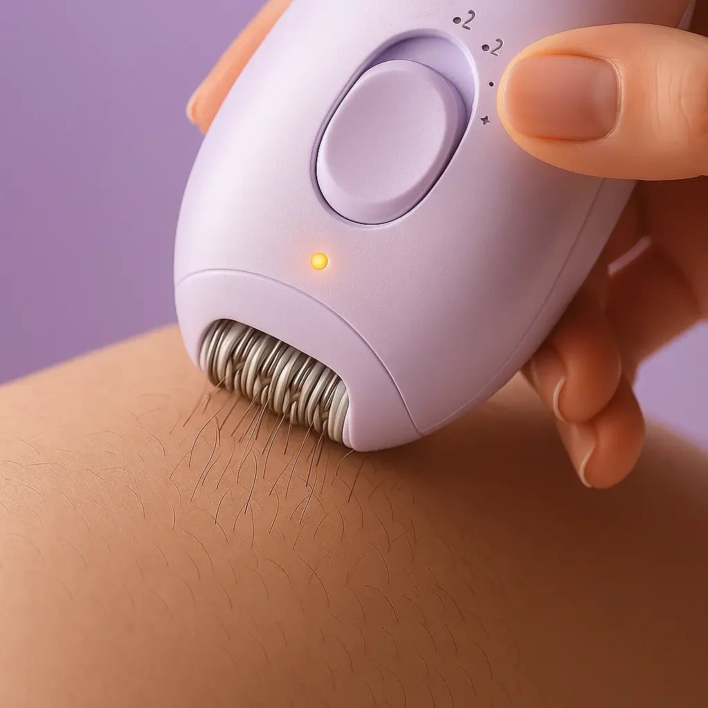 Depiladora Eléctrica - ¡Multifuncional para Cuerpo y Rostro!