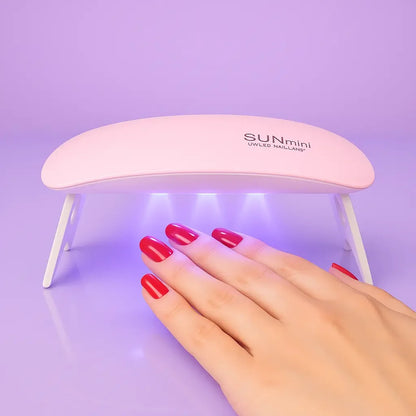 Mini Cabina UV LED - ¡Uñas Secas en Segundos!