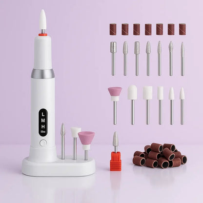Kit Profesional para Uñas - ¡Lija, Pule y Remueve Cutículas Ya!
