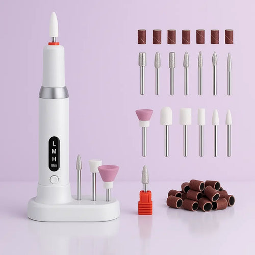 Kit Profesional para Uñas - ¡Lija, Pule y Remueve Cutículas Ya!