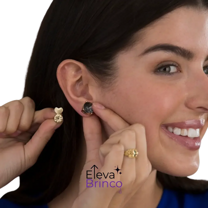Elevabrinco – ¡Ajustable, Levanta Aretes Caídos al Instante!