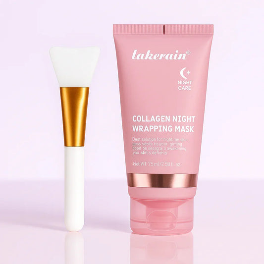 Kit de Skin Care Nocturno con Colágeno – Mascarilla y Gel Hidratante Facial