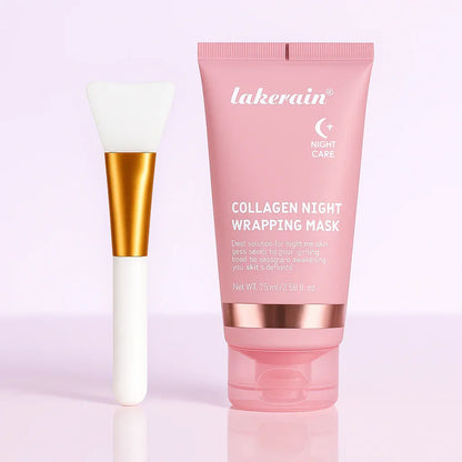 Kit de Skin Care Nocturno con Colágeno – Mascarilla y Gel Hidratante Facial