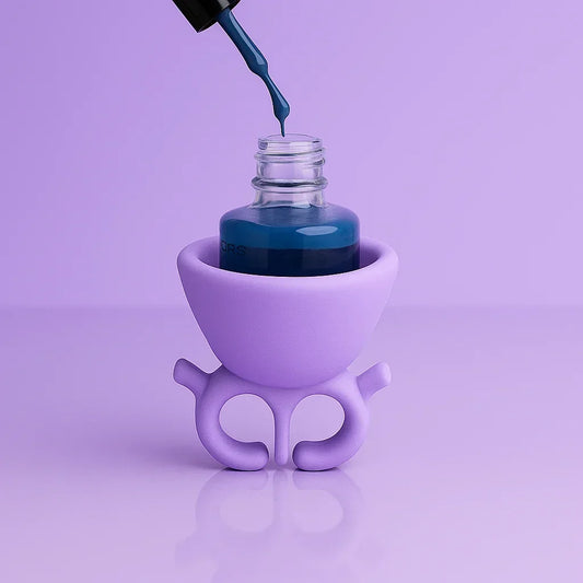 Soporte de Esmalte para Dedo – ¡Hazte las Uñas en Casa Fácilmente!