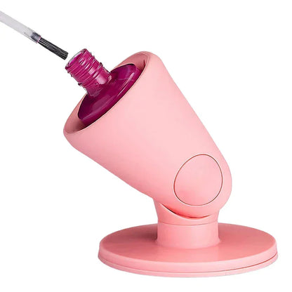 Soporte de Esmalte Portátil – ¡Sujétalo y Pinta sin Derramar Nada!