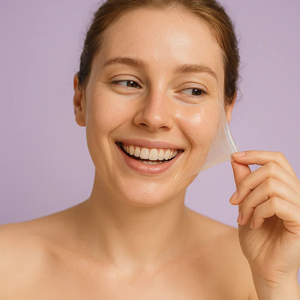 Kit de Skin Care Nocturno con Colágeno – Mascarilla y Gel Hidratante Facial