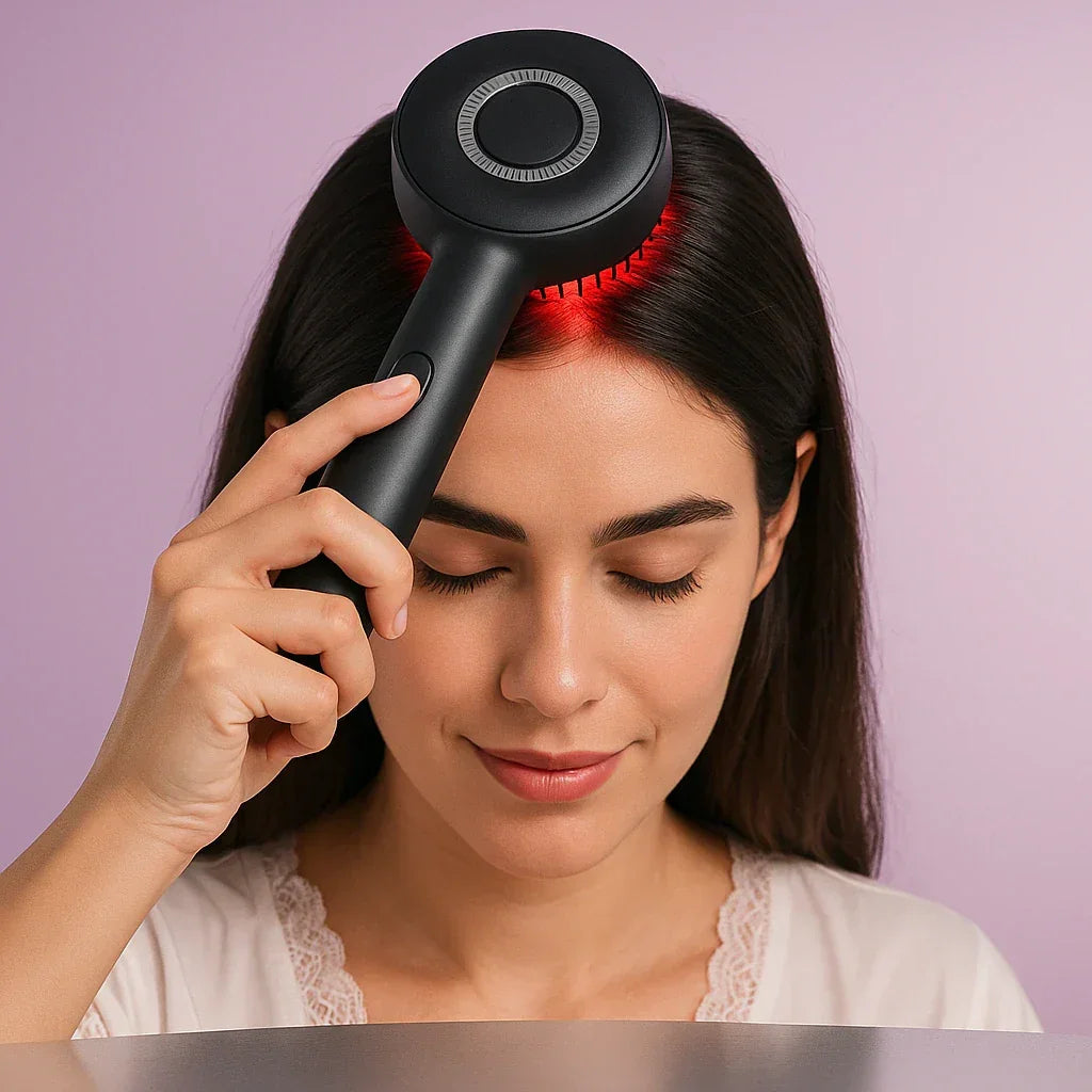 Masajeador para el Cabello – ¡Adiós a la Calvicie Femenina!