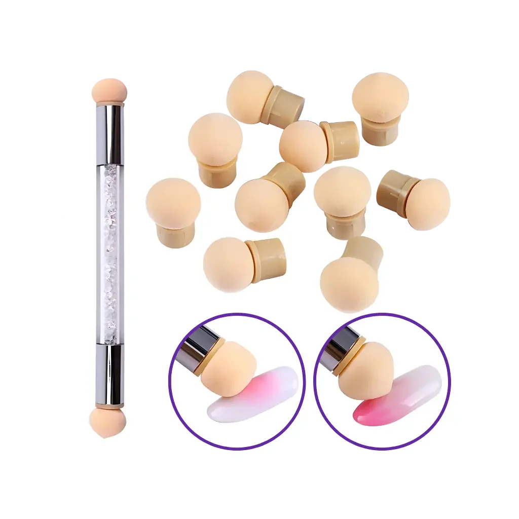 Pincel Degradado para Uñas - ¡Haz Nail Art Fácil en Casa!